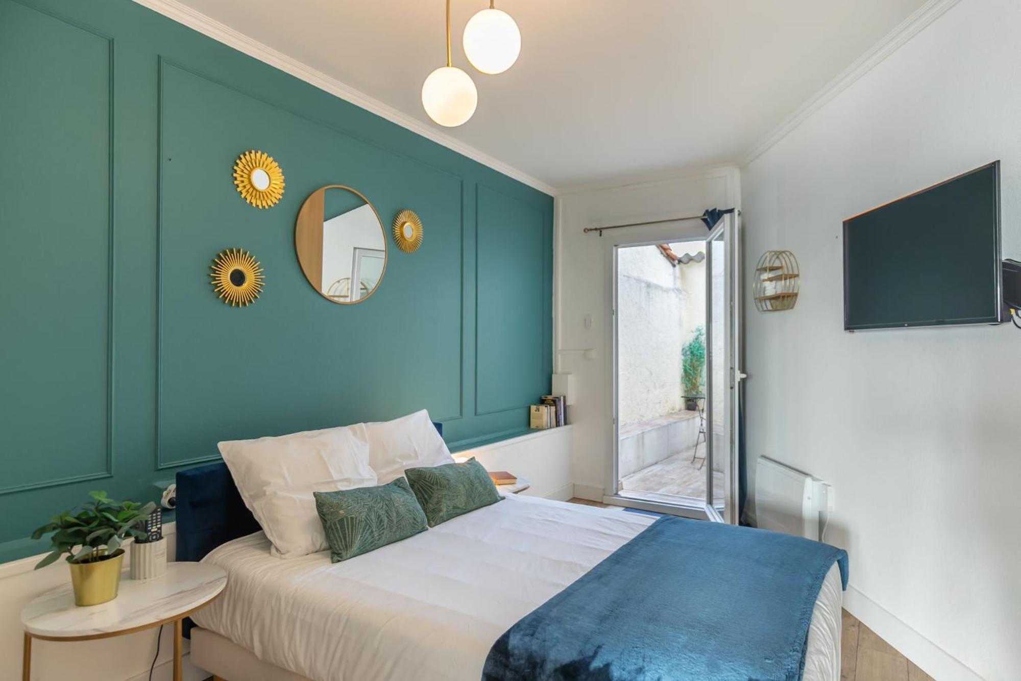 Le Neo - Studio Chic Avec Sa Cour Privative Et Fibre Бержерак Экстерьер фото